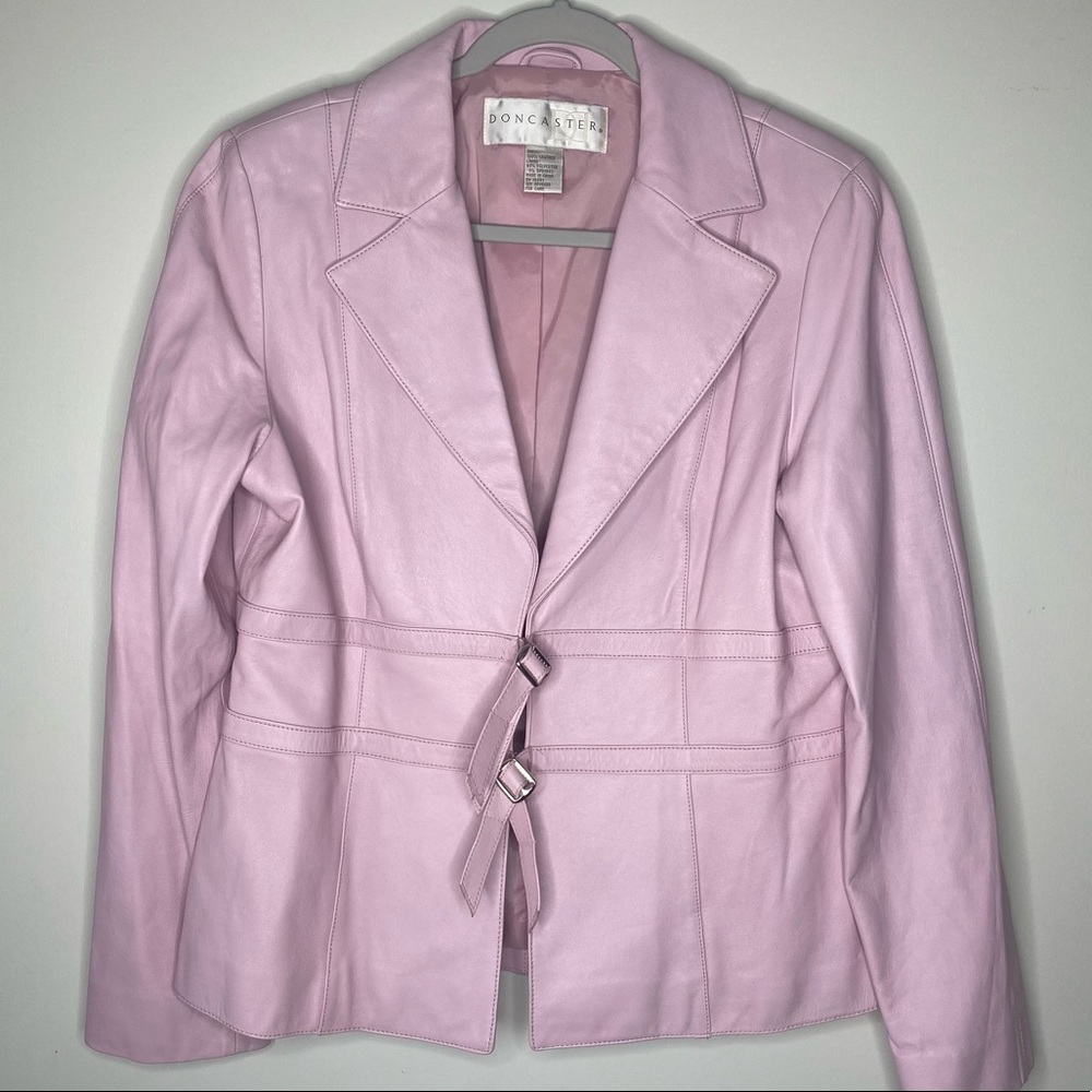 Doncaster Leather Blazer Jacket